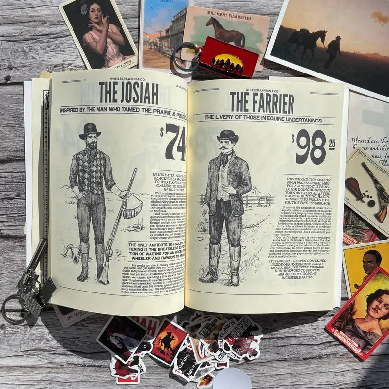 Detailed Wheeler Rawson RDR2 General Store/ Gunsmith Catalogue